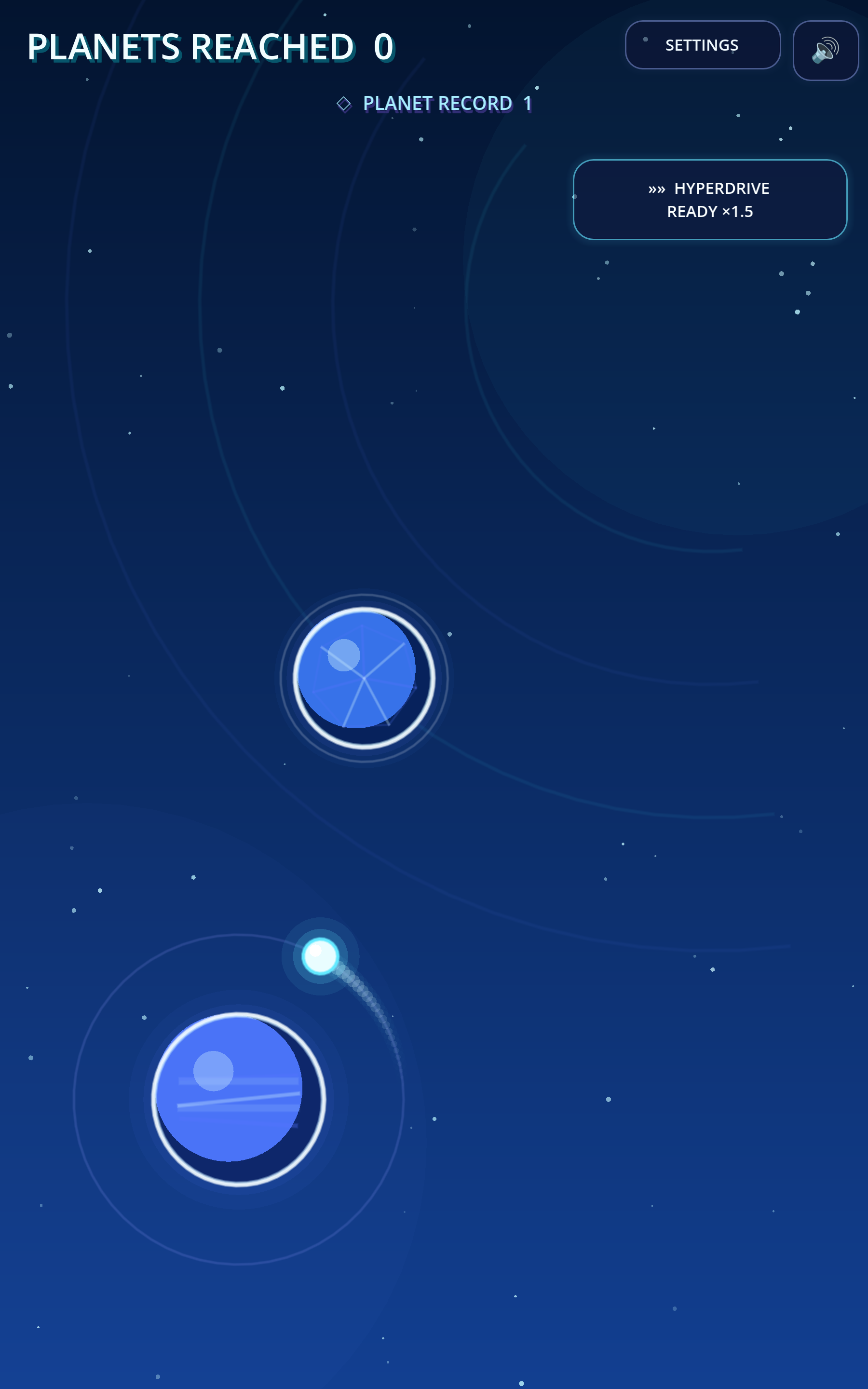 Capture réelle du gameplay de Gravity Chain